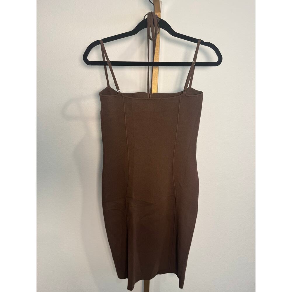 Nanushka | Ribbed Cut-Out Minidress - Picture 7 of 7